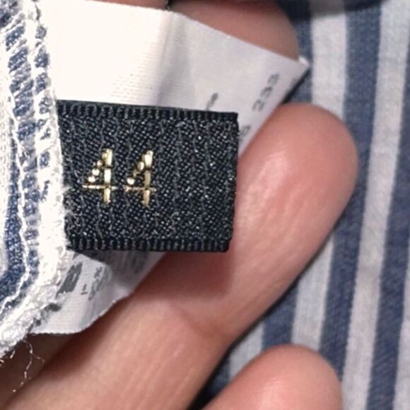 Les Copains Striped A Line  Knee Length Dress - Picture 5 of 6